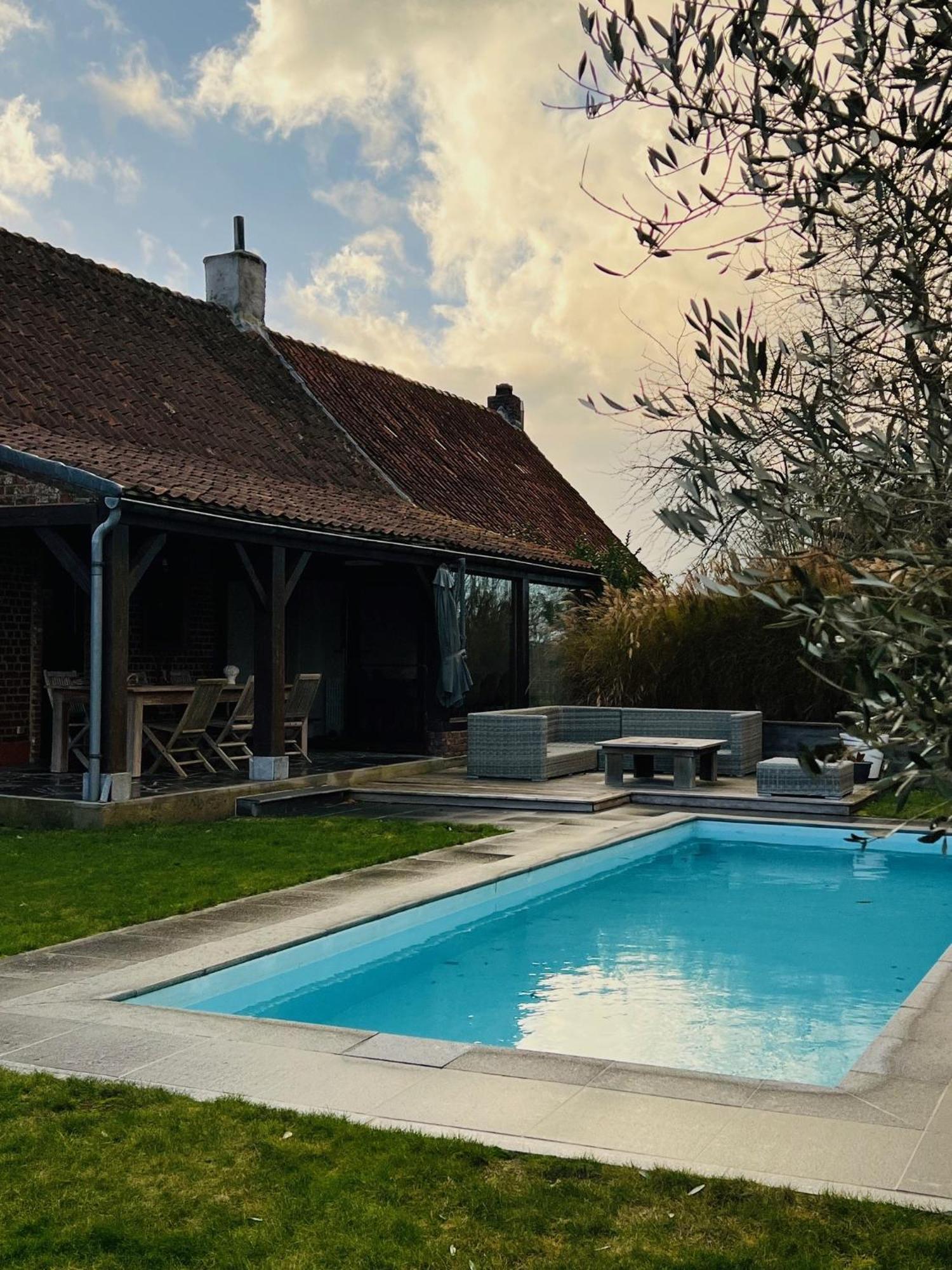 Zen Op Vakantie @Vakantiehoeve Met Zwembad Villa Lierde Eksteriør billede
